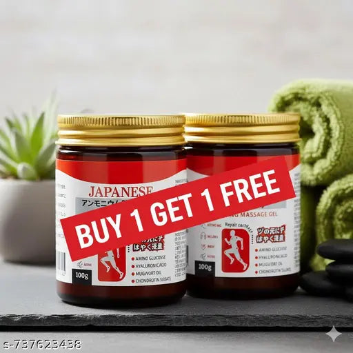 🔥 BUY 1 GET 1 FREE | Japanese Instant Pain Relief Gel – Fast Joint & Muscle Relief 🚀