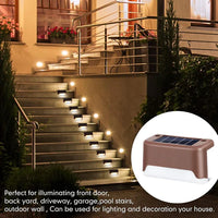 LED Solar Deck Lights