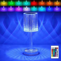 New crystal table lamp USB Charging Touch Lamp