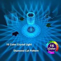 New crystal table lamp USB Charging Touch Lamp